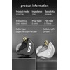 CCA CRA in Ear Earphone, Ultra-thin Diaphragm Dynamic Driver IEM,