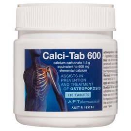 Calci-Tab Calci Tab 600Mg Tabs 120