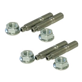 2 X New Heavy Duty Exhaust Head Pipe Stud Bolt Kits for 1999-2014 Honda 400EX 400X