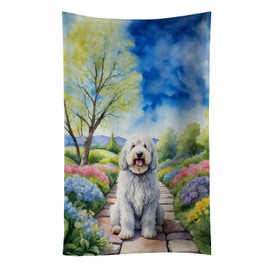 Komondor Spring Path Kitchen Towel