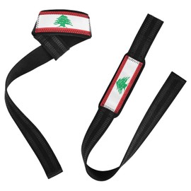 Correas de levantamiento de pesas de neopreno acolchadas de 26 pulgadas para levantamiento de pesas, para levantamiento de pesas, entrenamiento de fuerza, culturismo