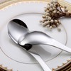Soup Spoon,Kyraton Stainless Steel Thick Heavy-Weight Table Spoons,Dishwasher Safe(6 Pieces)