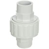 Hayward SP1481 1-1/2-Inch SLIP White ABS Full-Flo Self-Aligning Double Male