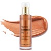 100ml Body Highlighter Oil Long Lasting Face Glitter Illuminator Shimmering