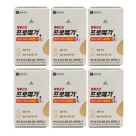 Chong Kun Dang Health Blood Circulation Health Promega Altige Omega 3 Vitamin D 430mg x 60 capsules x 6 boxes / 종근당건강 혈행건강 프로메가 알티지 오메가3 비타민D 430mg x 60캡슐 X 6박스