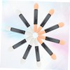 BIUDECO 50pcs Dual Sided Eye Shadow Applicator Soft Sponge Makeup