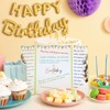 RANERVZ Birthday Guest Book Decorations, Giant Birthday Signing Card for