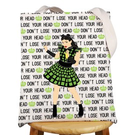 Six Musical Anne Boleyn Tote Bag Anne Boleyn Gift Don't Lose Your Head Henry Viii Wife Gift (DON'T LOSE YOUR HEAD uk)