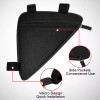 Unbranded Bicycle Triangle Bag Waterproof Bicycle Frame Front Tube Pouch