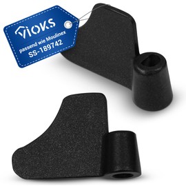 VIOKS Dough Hook Replacement for Mоulinex SS-189742 Dough Hook Reversible Wings for Bread Maker 2 Pieces for Bread Maker Bread Maker Bread Maker Bread Maker