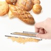 Luxshiny Bread Scraper 5.51 Inch Stainless Steel Counter Scraper for