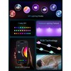 Smart 100FT Permanent Outdoor Lights, RGB LED Lights Outside with