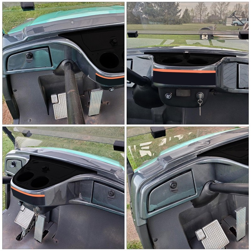 HECASA Golf Cart Dash Kit Compatible with 2007-2016 Yamaha Drive