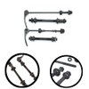 Changyeah 2 Pcs Quick Release Bike Skewer Front/Rear Wheel, 160mm/190mm