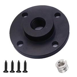 HOODAMY Inch Base Plate Camera Fixing Plate Compatible with 1/4" & 3/8" Screw Head Tripod DIY Pedestal Camera Tripod Support Bracket for Photography & Audio Equipment Fixing Adapter Stand Table Tripod Adapter