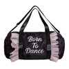 Born to Dance Barrel Bag Girls Gym Holdall Duffle School