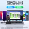 Dual Bay NVMe M.2 SSD Docking Station, USB 3.2 Gen2x2