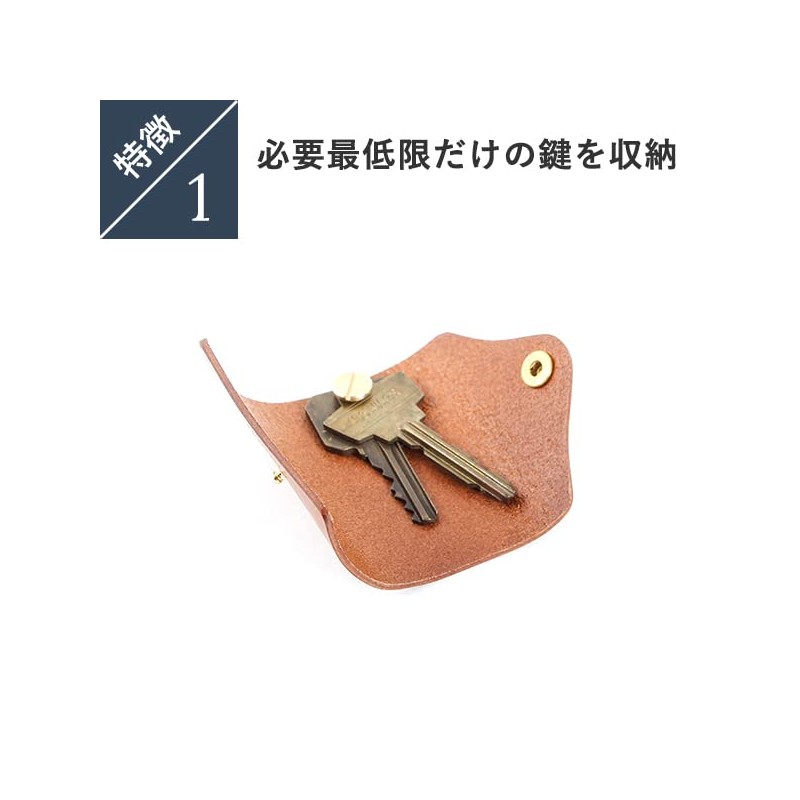 Lemma Carta Slide Key Case, Mini, Small, Men's, Compact, Leather,