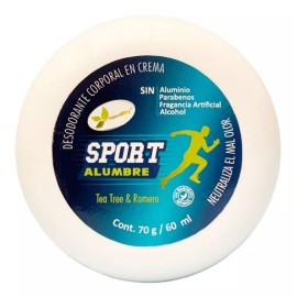 Naturaldry 3 Pack Desodorante Sport Alumbre Romero Naturaldry Crema 70g