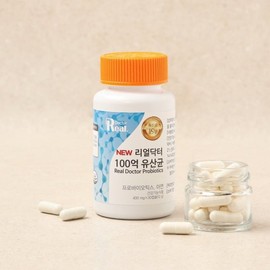 Real Doctor 10 Billion Probiotics 400mg 30 Capsules (1-Month Supply) (N4) / 리얼닥터 100억 유산균 400mg30캡슐 (1개월분) (N4)