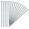 Extra-Long 14 Inch Galvanized Heavy-Duty Landscape Stakes - Landscape Edging