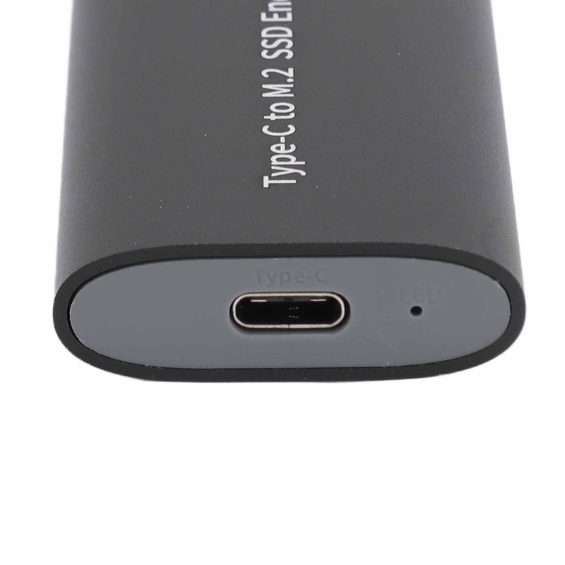 M.2 SATA Hard Drive Enclosure 5Gbps High Speed Tool Free