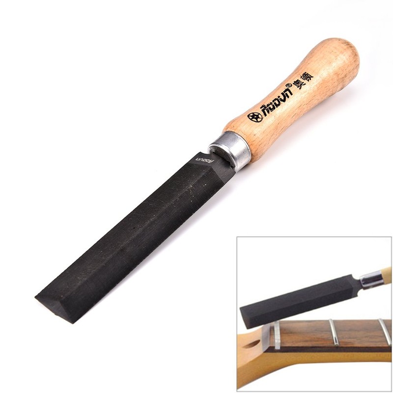 RuiJOTWAT Guitar Bass Ukulele Nut Rhombus File Luthier Tool Bone