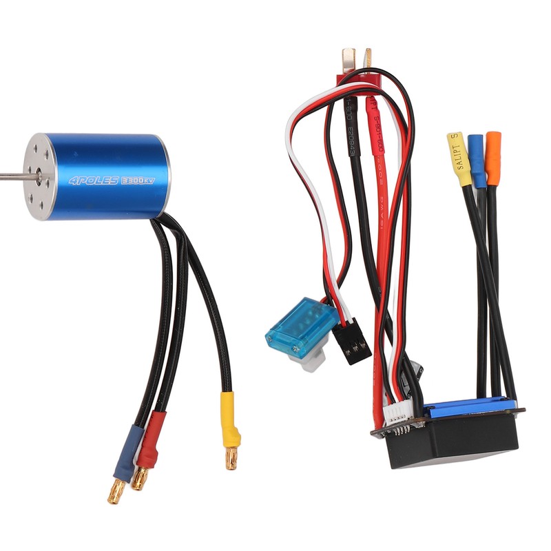 2435 3300KV Brushless Motor 25A ESC Combo Set Professional High