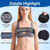 KUAZIDAR Post Op Breast Augmentation Stabilizer Band - Anti-Bounce Chest