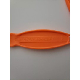 Klever Kutter (10) NEW Klever Kutter Safety Box Cutter Knife (1 x 10pk) 5-3/4" ORANGE KCJ-1G