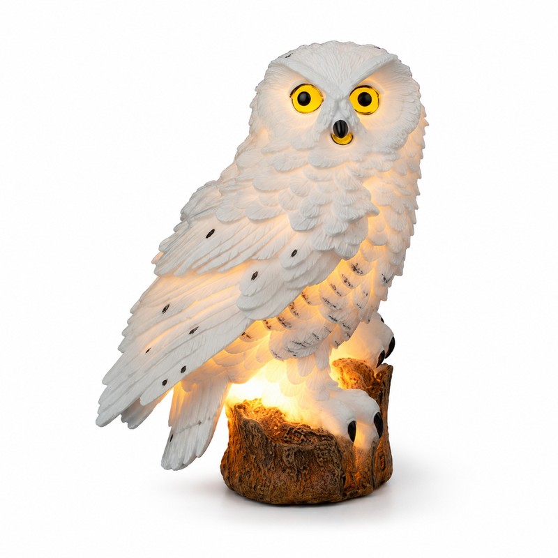 Solar Owl Garden Light for Outdoor Decor – Motion Sensor
