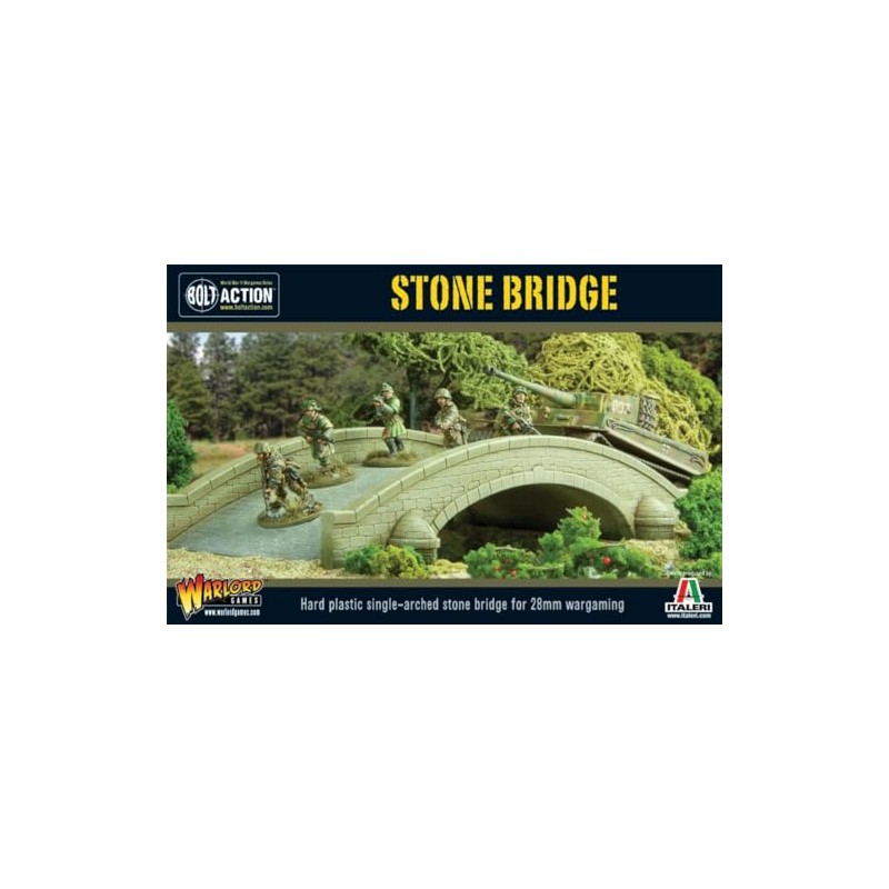 Warlord Bolt Action Stone 1:56 WWII Military Wargaming Diorama Plastic