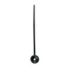 Comair 3150036 Plastic Plugs, Pack of 100, 7.3 cm, Black