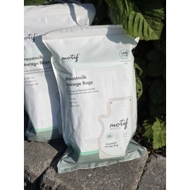 Motif Medical 2 Pack Motif Medical Breast Milk Storage Bags 8oz Single Use (200 Total)