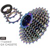 GORIX Bike Cassette Sprocket Oil Slick (11 Speed, 11-34T)
