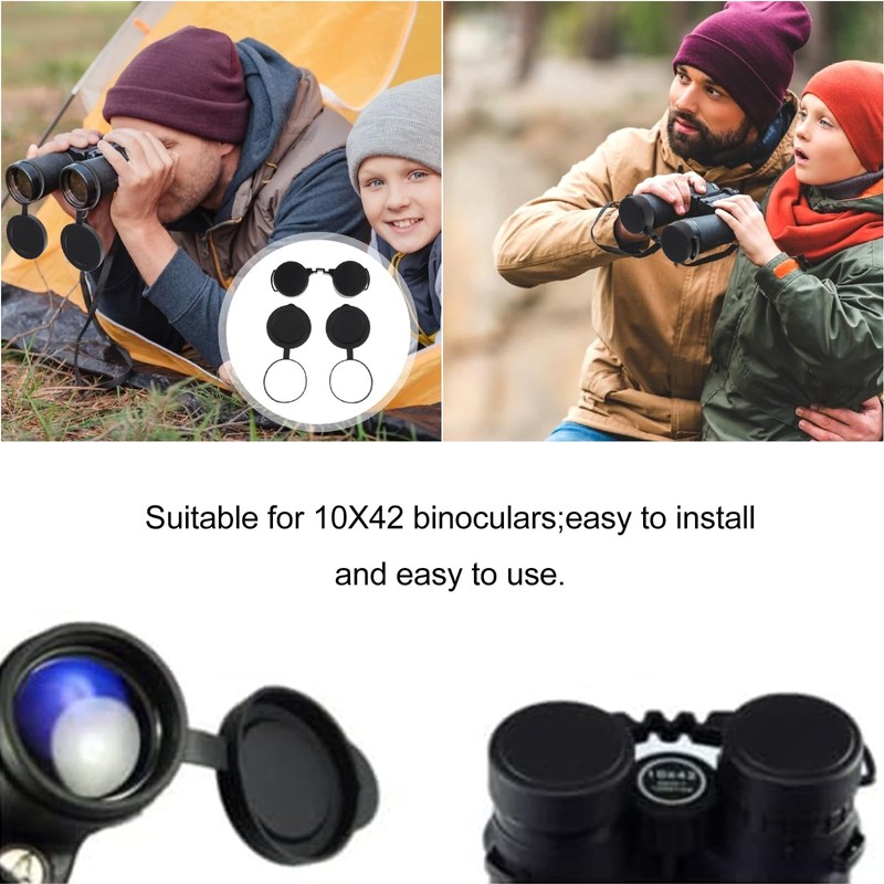 Binoculars Rain Cover, Lens Cover for Binoculars 42mm, Binoculars Cover