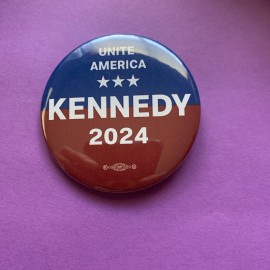 2024 Robert Kennedy Jr Political Campaign Pinback Button