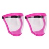 2pcs Protective Face Cover Dustproof Safety Elastic Belt Reusable Face