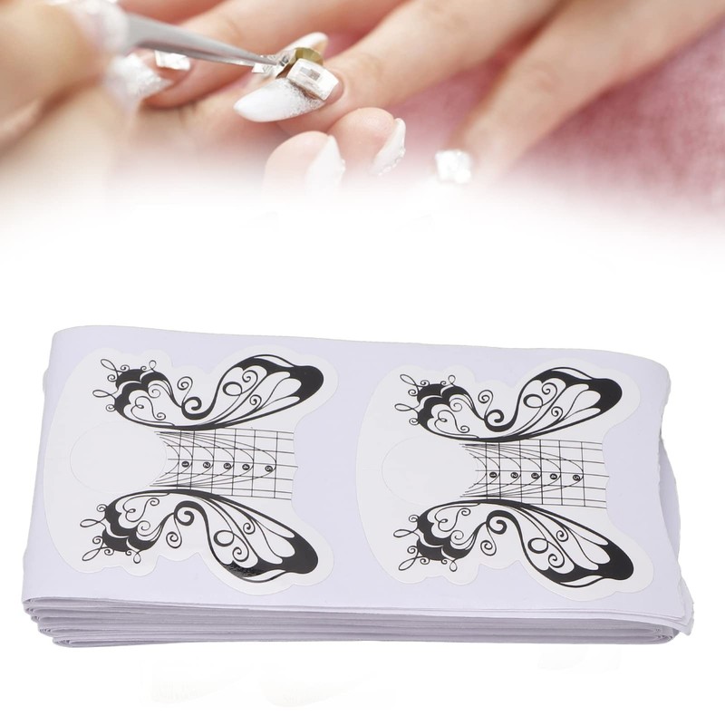 Formas de Uñas Acrílicas, 100 Piezas de Puntas de Extensión