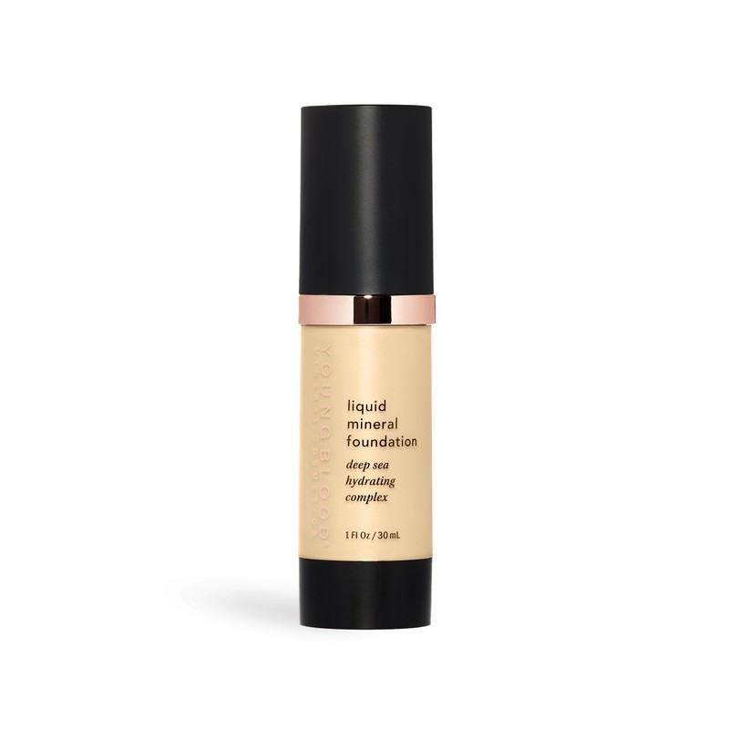Youngblood Liquid Mineral Foundation 30ml (Various Shades), Pebble