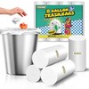 T.FORING 120 Count 8 Gallon Trash Bags Unscented - Thick