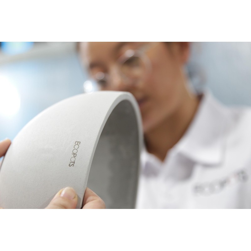 Ecopots Manhattan Small Rectangle Wall Planter - 5.9 in x