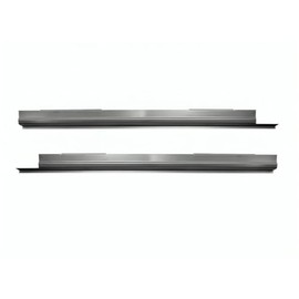 KarParts360 For Chevy Equinox 2010-2017 Rocker Panel Driver And Passenger Side | Pair | Slip-On Style