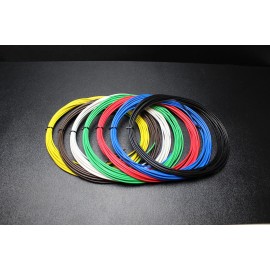 Audiopipe 14 GAUGE 7 WAY TRAILER WIRE KIT 50 FT EA LIGHT BRAKE POWER GROUND BATTERY AWG