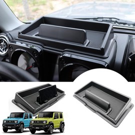MBLNBVN Organizador de Consola Central para Suzuki Jimny JB64 JB74 jimny Accesorios 2024 con Almohadilla Antideslizante Puede Utilizar como Soporte para teléfono móvil