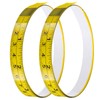 Adhesive Measuring Tapes,Steel Self Tape Measure,1/2" Wide Imperial & Metric
