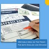 9×12 Bank Deposit Currency Bags 100 Count, Plastic Money Bags,