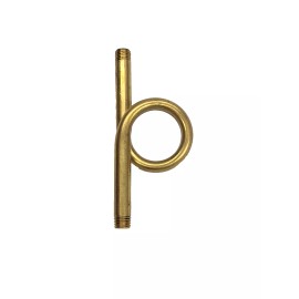 Unbranded/Generic 1/4" Straight Brass Pigtail/ Steam Siphon for Steam heating units (New)