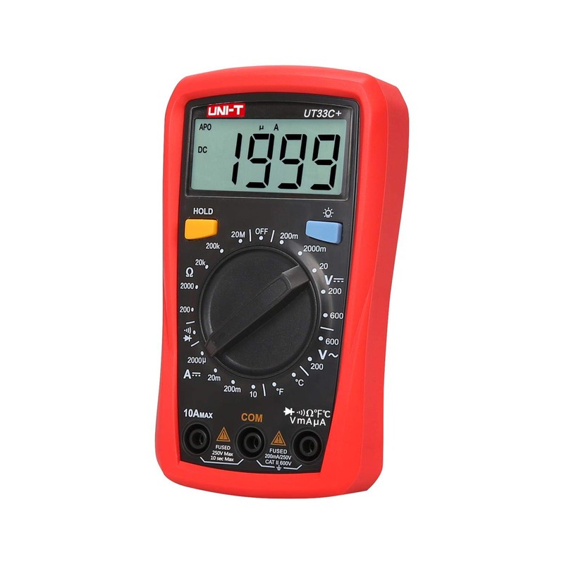 UNI-T UT33C+ Universal Digital Multimeter AC/DC Meter HOLD Function