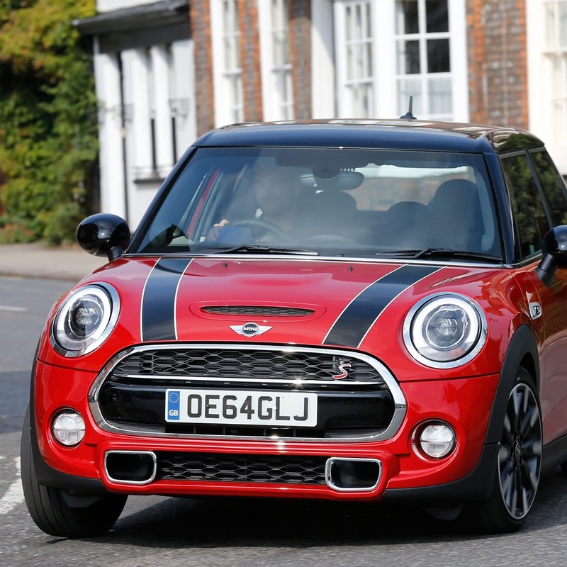 OYDDL bonnet sticker for Mini Cooper, racing stripes universal car